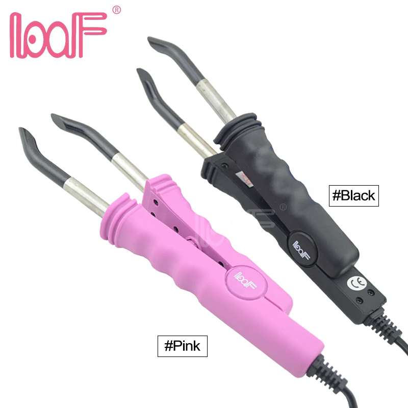 Плоский соединитель для волос LOOF JR618 горячее сливание предварительно
