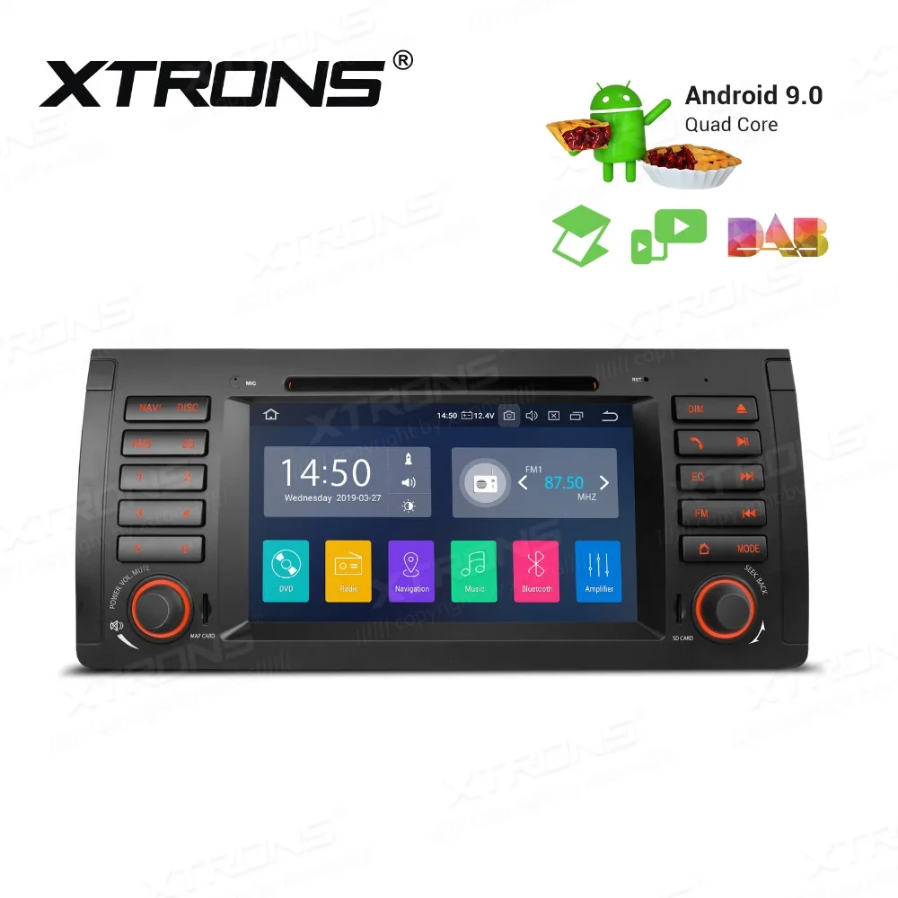 Автомобильный DVD плеер XTRONS на Android 9 0 для BMW X5 E53 1999 2000 2001 2002 2003 2004 2005 2006 радио TPMS CANbus