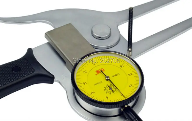 0 50 мм x 125 Наружный циферблат калибра Калибр с защелкой|caliper rule|caliper plasticcaliper tool |