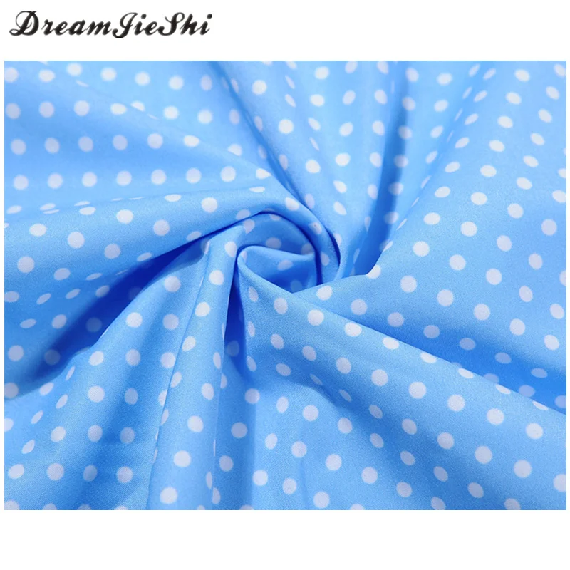 Dreamjieshi Для женщин Винтаж летнее платье ретро 50 s 60 большие качели Хепберн в