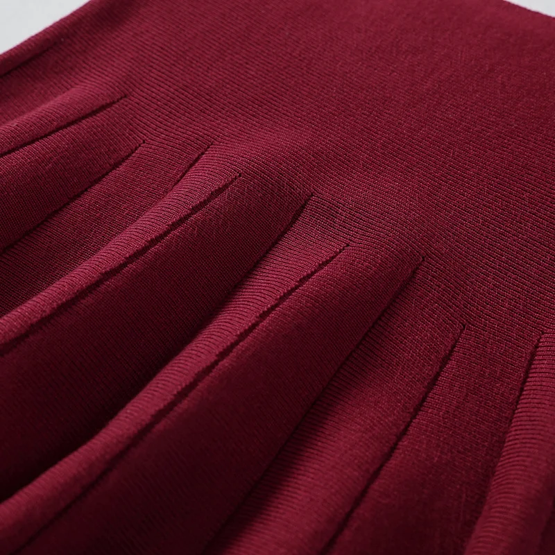 Женская трикотажная короткая юбка сезон осень зима сексуальные однотонные юбки