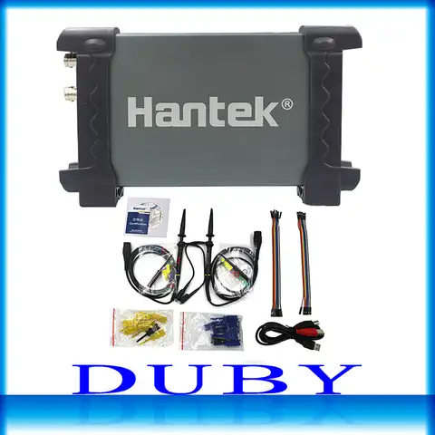 Цифровой Портативный 2-канальный осциллограф Hantek 6022BL, осциллограф с подключением через порт USB МГц