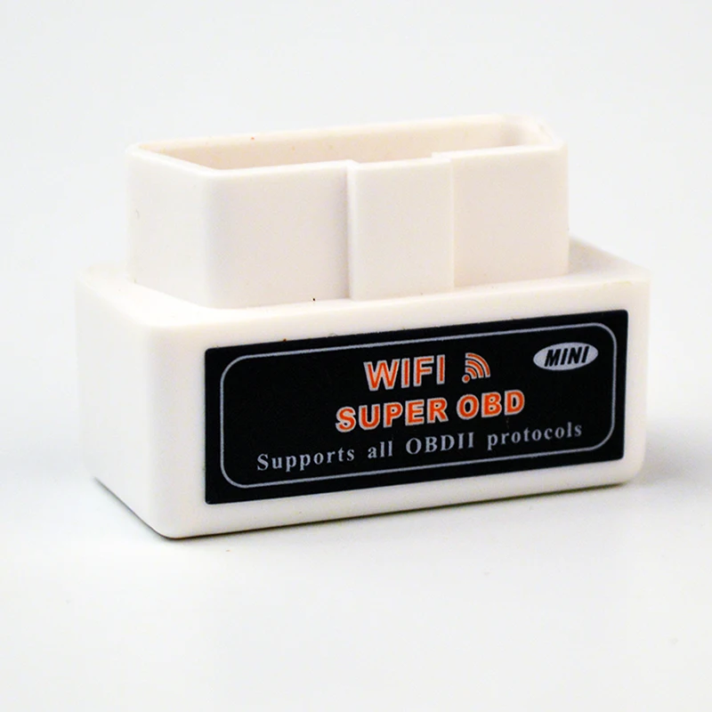 Viecar V1.5 черный/белый Мини ELM327 wifi OBD2/OBDII ELM 327 для Android IOS Авто сканер