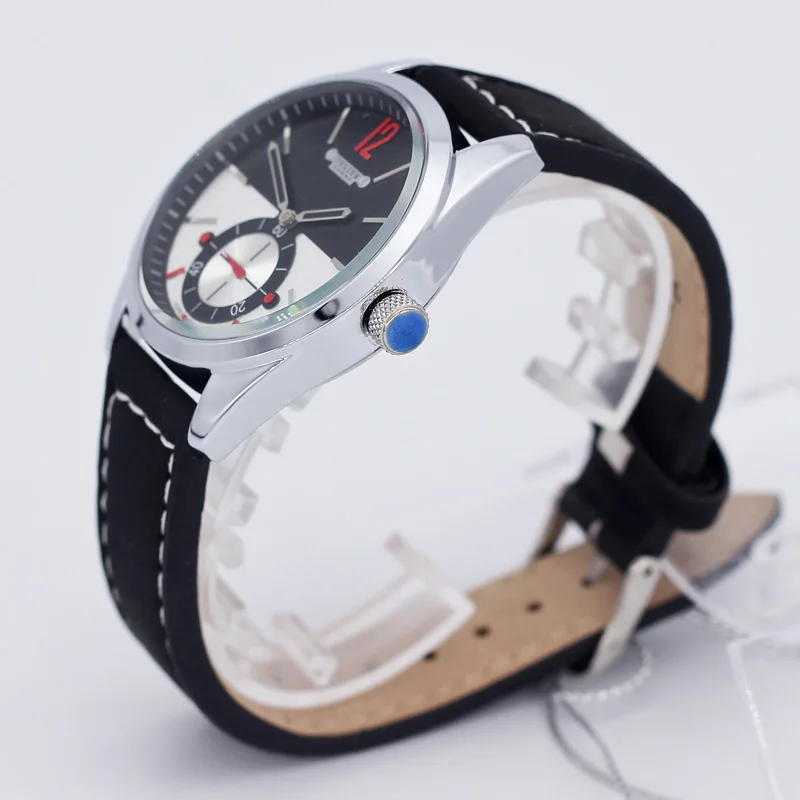 Настоящий Второй Циферблат Julius мужские часы разных цветов модные платье Спорт