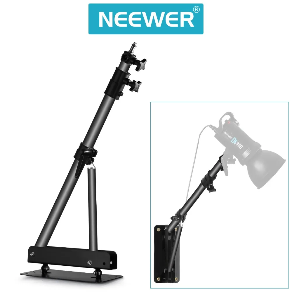 Neewer треугольные настенные крепления стрелы для фотостудии видео стробоскопы