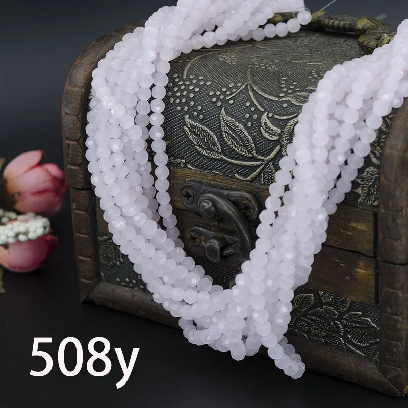 Бусины граненые из австрийского хрусталя 4 мм 98 шт. | Украшения и аксессуары