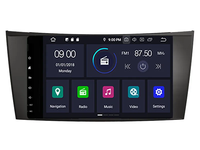 Android 9 0 dvd плеер автомобиля для BENZ E CLASS W211 G Class W463 CLS W219 навигация авто радио NAV 2 GB