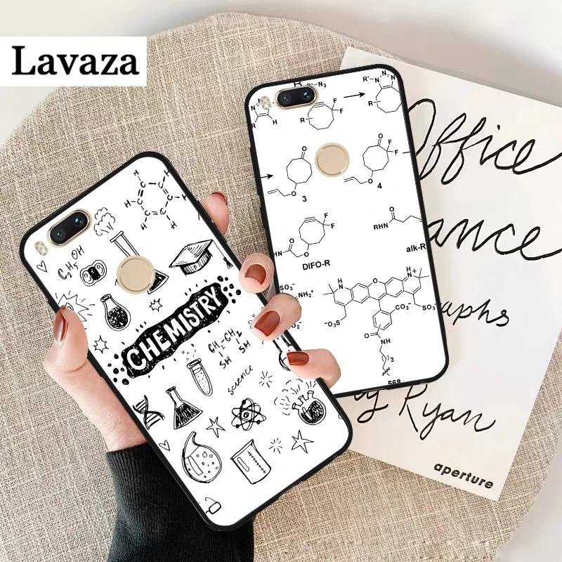 YIMAOC chemistry scribbles on white Soft Case for Redmi Note 4 4A 4X 5 Plus 5A Prime 6 Pro 6A 7 S2 Go |