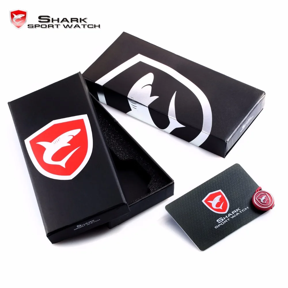 Поколение Медсестра АКУЛА Спортивные Часы Черный Циферблат 6 Руки Хронограф