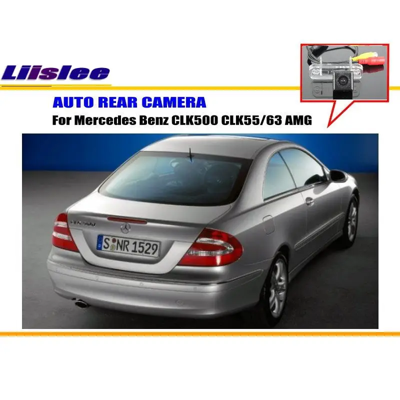 Автомобильная камера заднего вида для Mercedes Benz CLK500 CLK55 63 обратная CCD RCA NTST PAL CAM OEM |