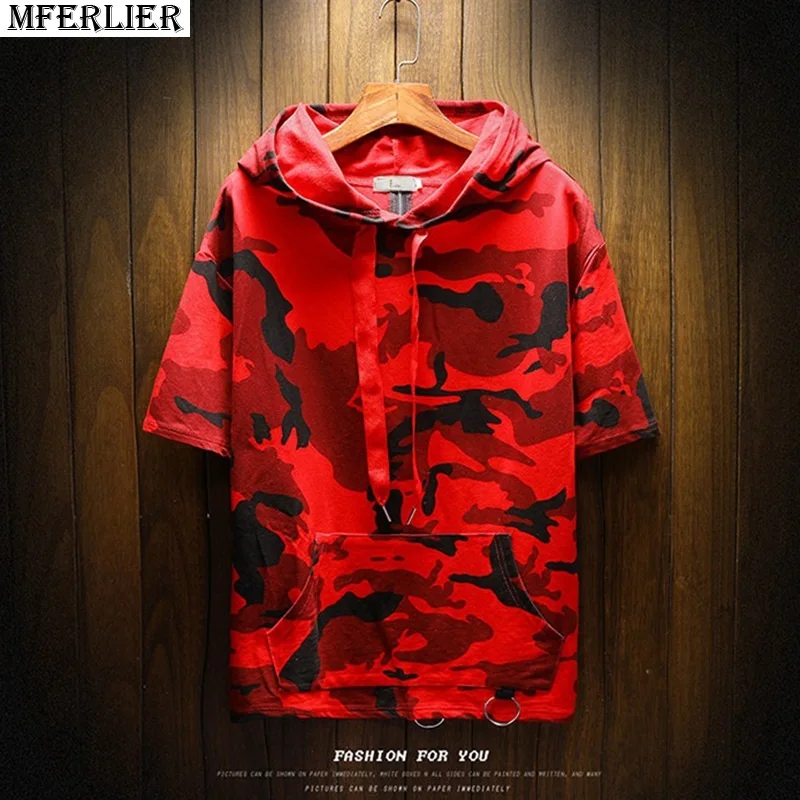 Летняя мужская Толстовка для подростков камуфляжная зеленая толстовка на молнии