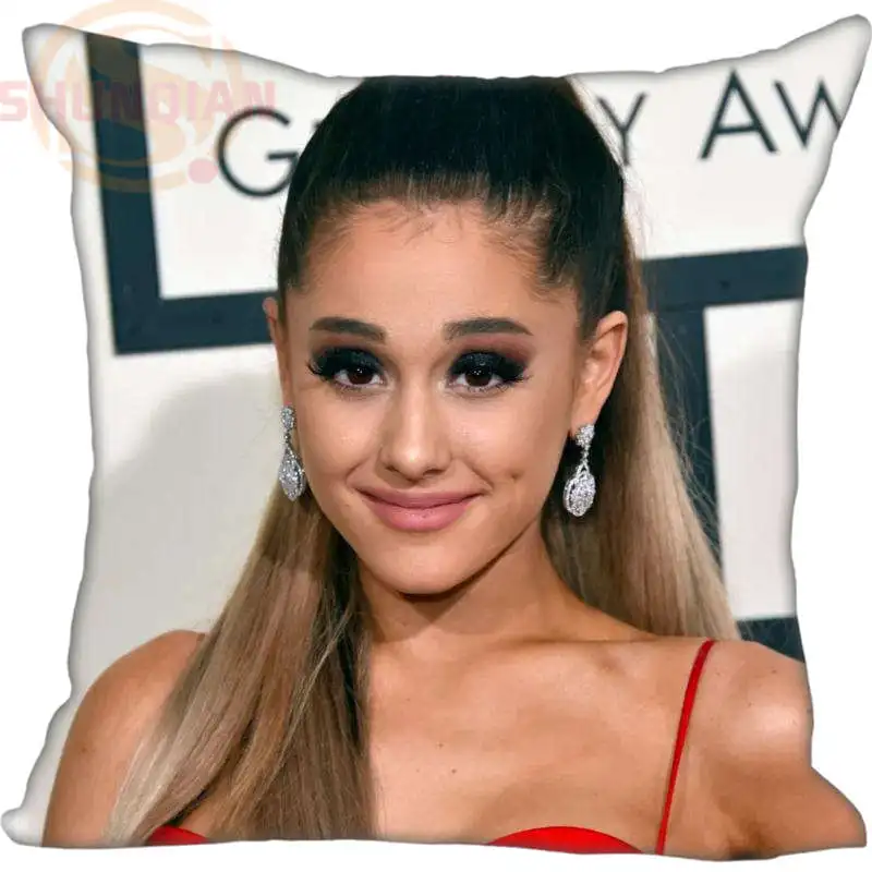 Заказная наволочка Ariana Grande квадратная Наволочка на молнии или напечатать свой собственный образ 20X20 см, 35X35 см(с одной стороны - Цвет: 8