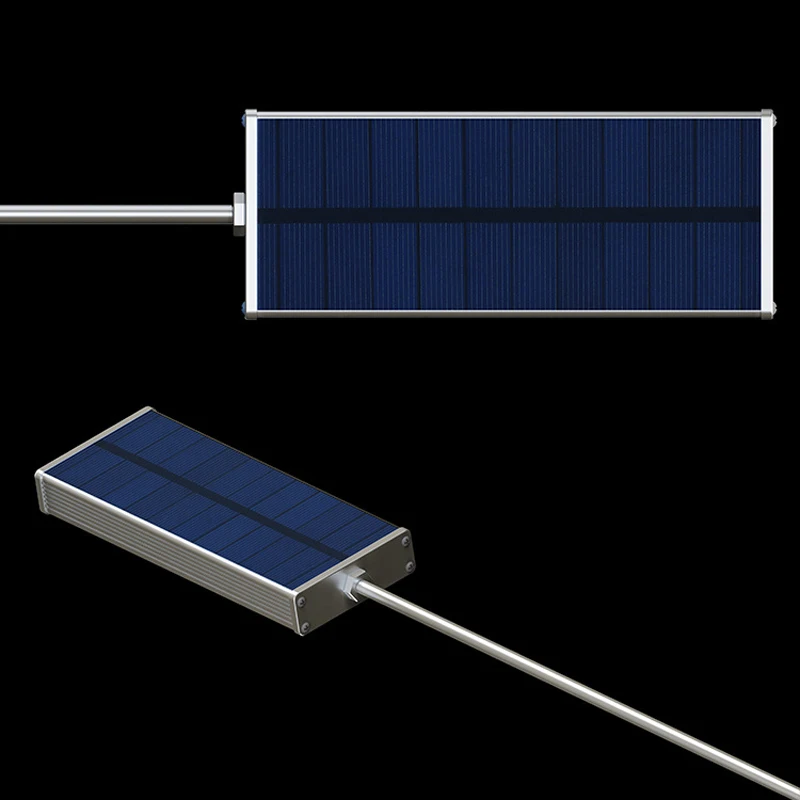 Водонепроницаемая уличная настенная лампа с солнечным датчиком и 48