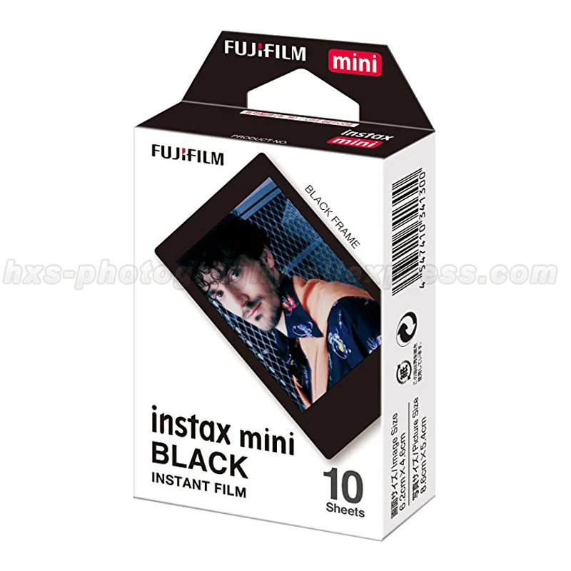 Fuji Fujifilm Instax Mini 8 9 пленка черная 10 листов для 9 8 50s 7s 90 25 мини камера поделиться смартфон принтер SP-1 SP-2