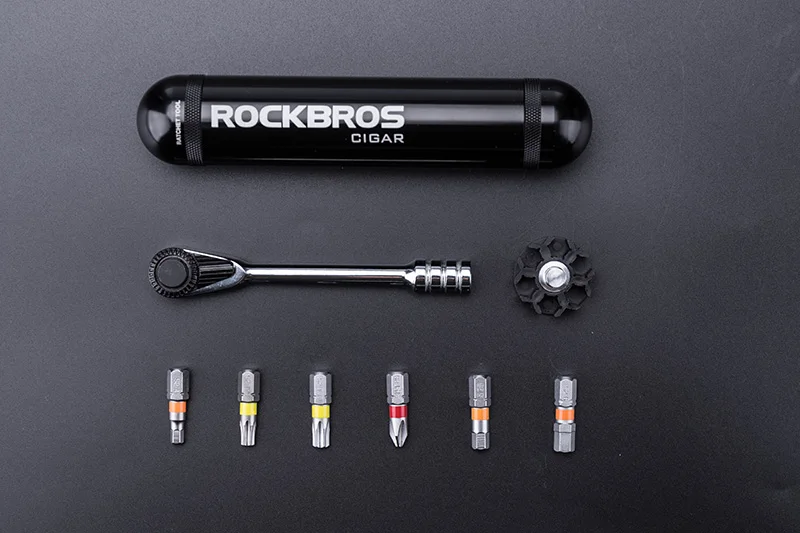 ROCKBROS многофункциональный набор для ремонта велосипеда отвертка динамометрический ключ MTB шоссейный карбоновый храповый шасси Mtb инструменты