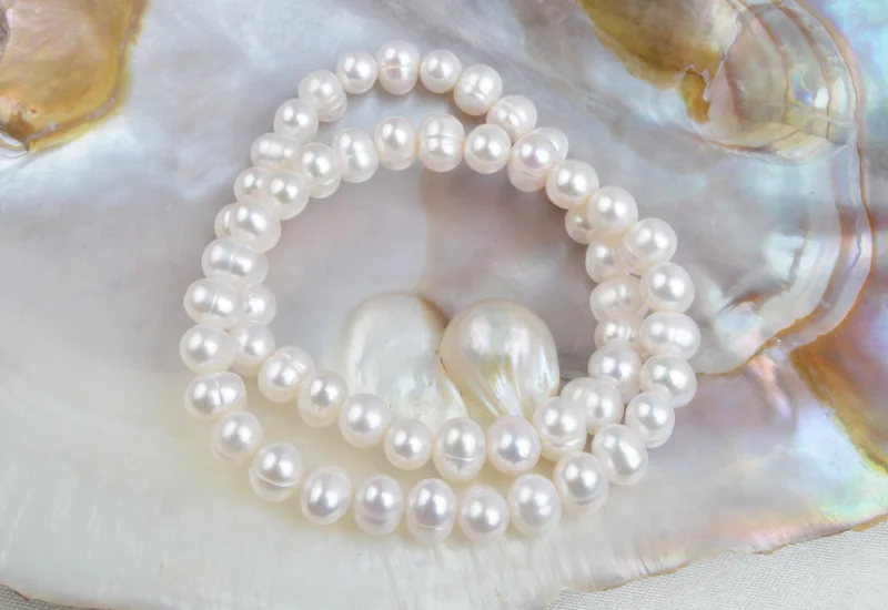 ASHIQI белый натуральный пресноводный жемчуг браслет для женщин ювелирные изделия подарок