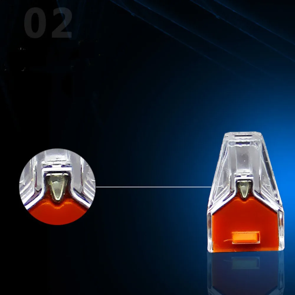 100 шт. PCT-104 push разъем провода для Распределительная коробка 4 pin проводник (wago 773-104)