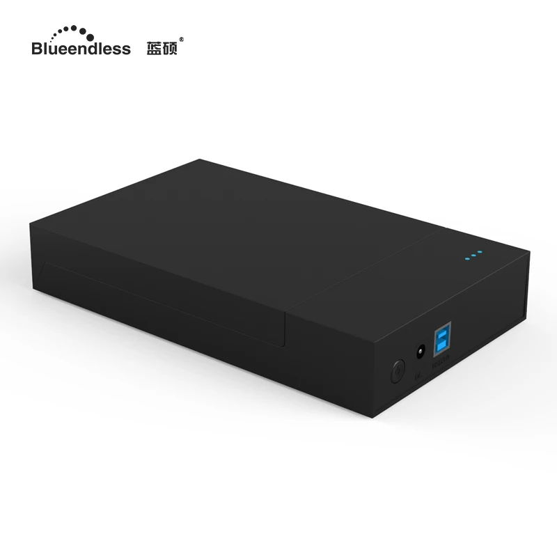 Чехол для жесткого диска Blueendless 2018 3 5 дюйма пластиковый корпус с USB 0 на SATA 12 В 2 А