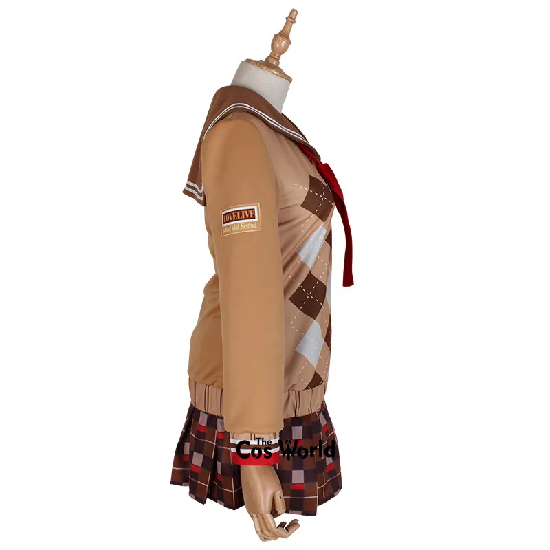 Женский костюм для косплея Love Live Sunshine Aqours серая школьная форма в стиле моряка