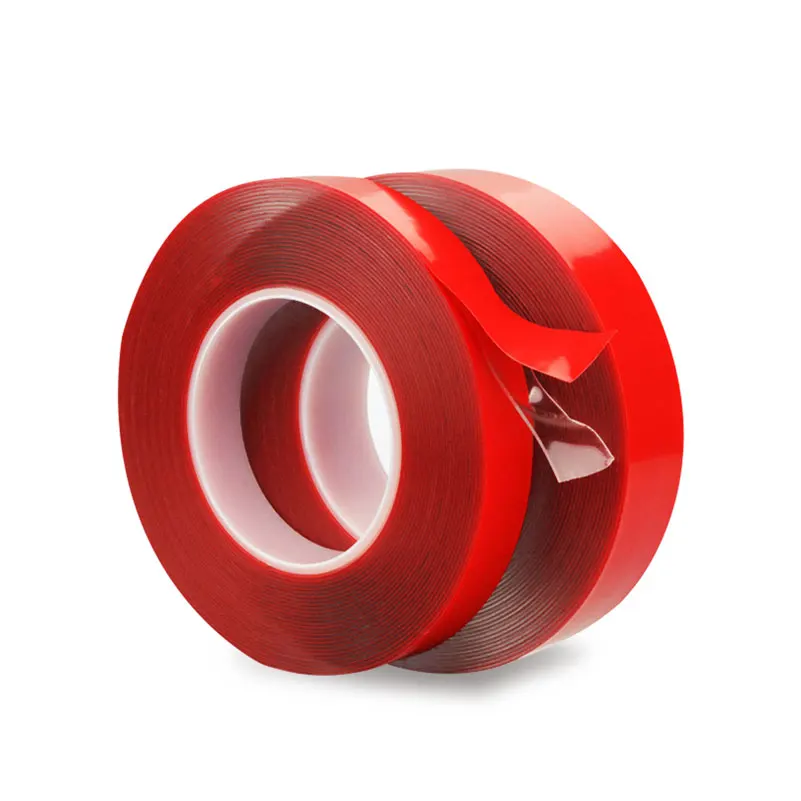 Красная Двухсторонняя клейкая лента 3 м прозрачная наклейка для Opel Astra H J G K F Insignia