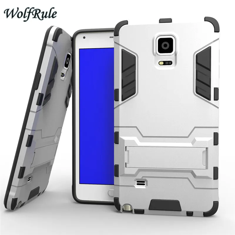 WolfRule противоударный чехол для телефона Samsung Note 4 силиконовый + пластиковый
