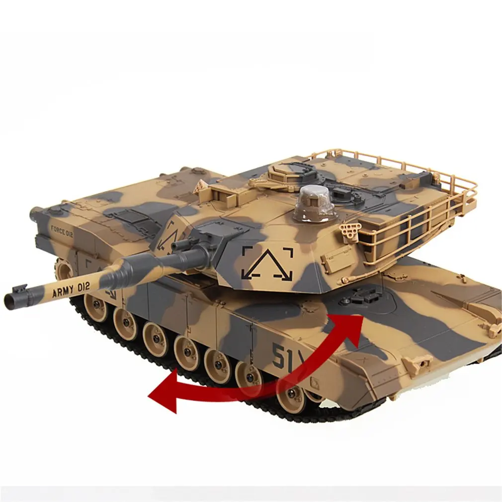1/26 масштаб стрельбы BB пули Танк набор RC военный автомобиль дистанционное