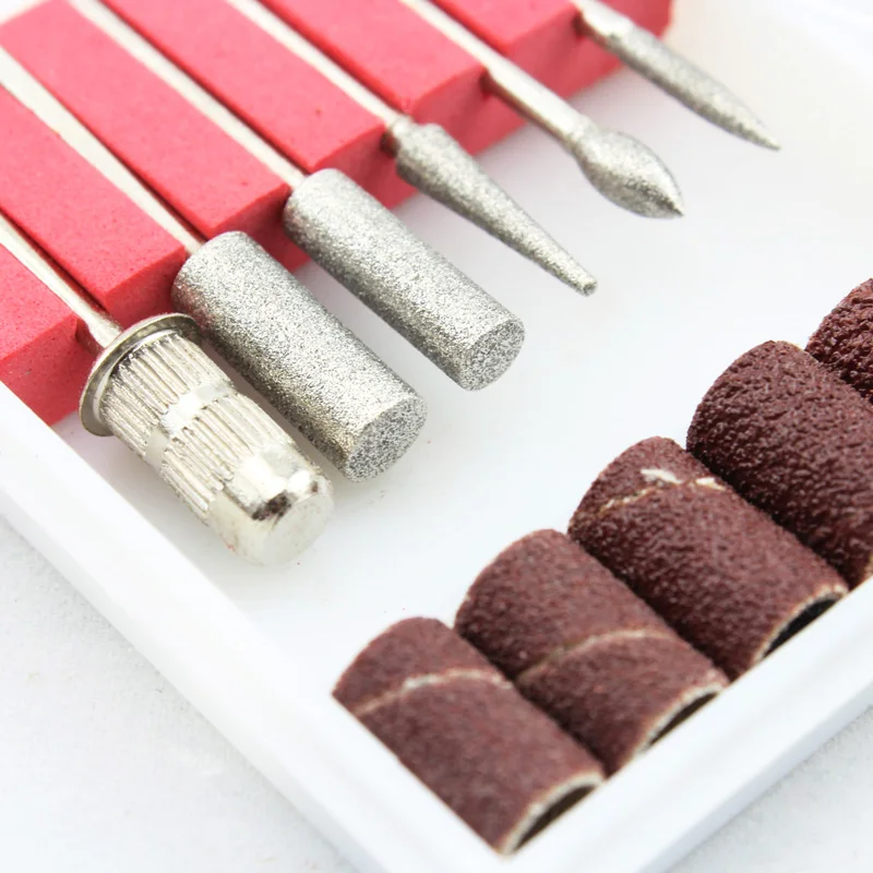 Электродрель для ногтей OPHIR машинка маникюра с разъемом 220 В и 110 30 фрез 80 &quot120&quot 180