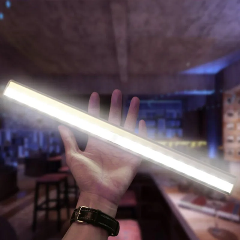 wireless 20 led usb rechargeable night light pir motion sensor light under cabinet wardrobe closet kitchen sensor light lamp free global shipping