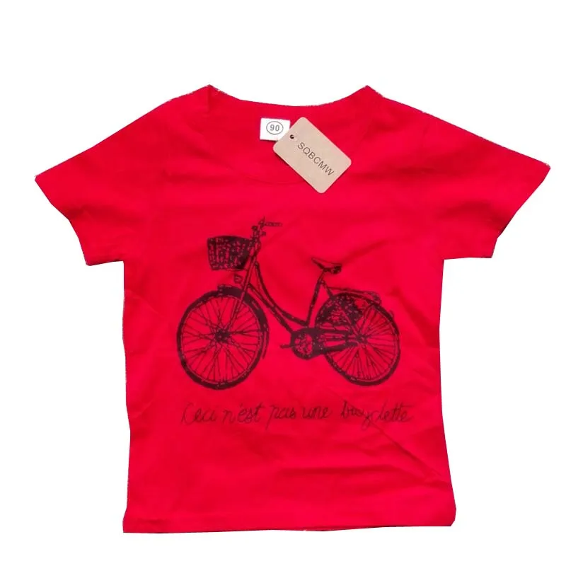 Детские Топы с коротким рукавом для мальчиков и девочек размеры 90 130|children