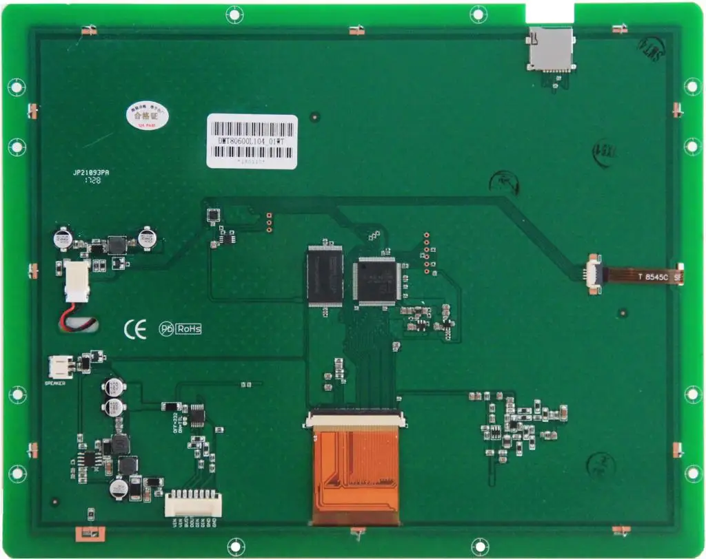 DMT80600L104_01W DMT80600L104_01WT 10 4 дюймов DWIN серийный командный экран музыкальный