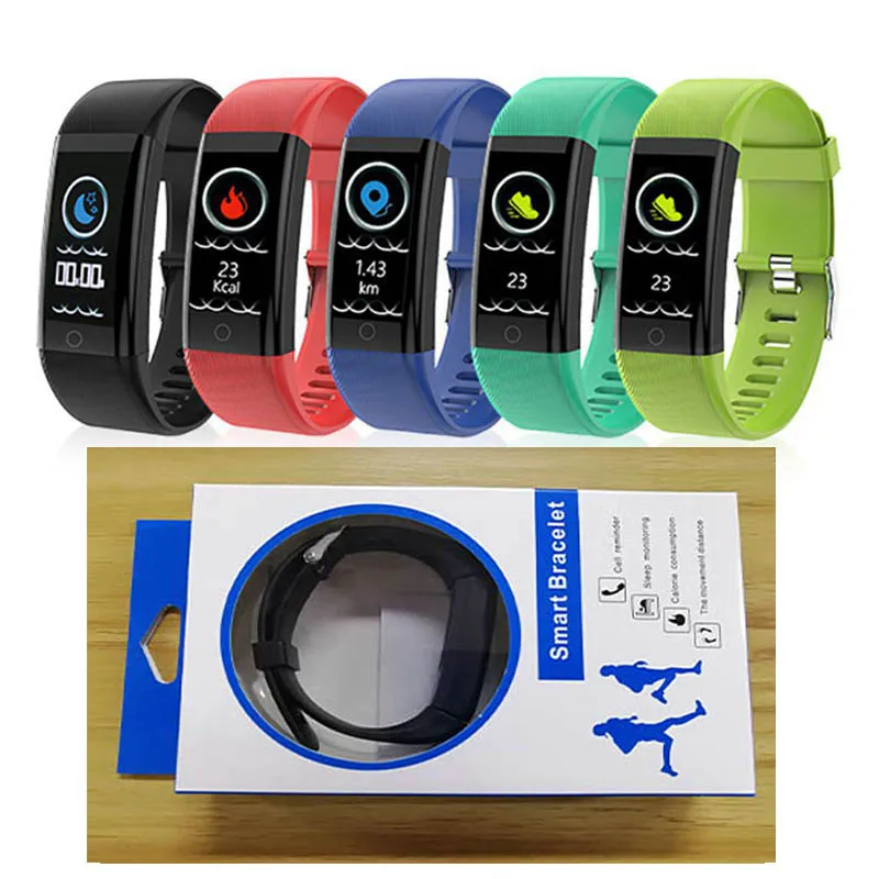 Смарт браслет ID115Plus фитнес трекер счетчик шагов монитор активности пульсометр
