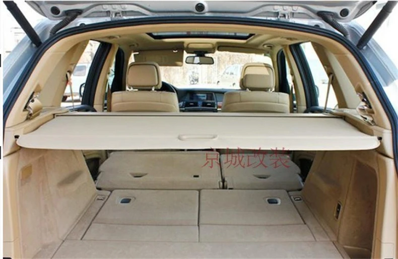 Задняя крышка для груза BMW X5 E70 2007 2008 2009 2010 2011 2012 защитный экран багажника защитные