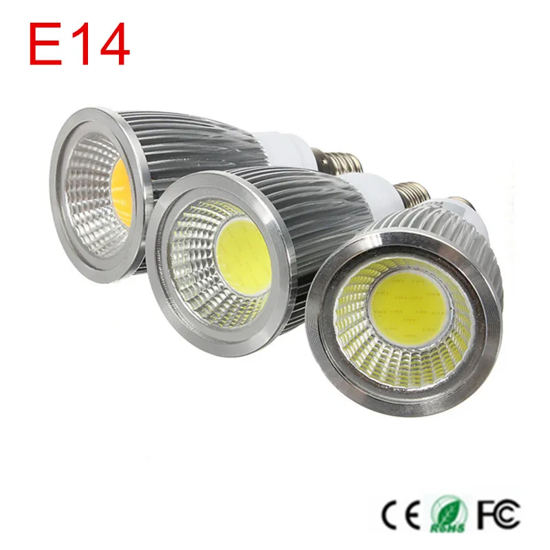 

Super Bright E14 Bulb Dimmable Led Spot light Warm/Cold White 85-265V 9W 12W 15W E14 COB LED lamp light E14 led Spotlight