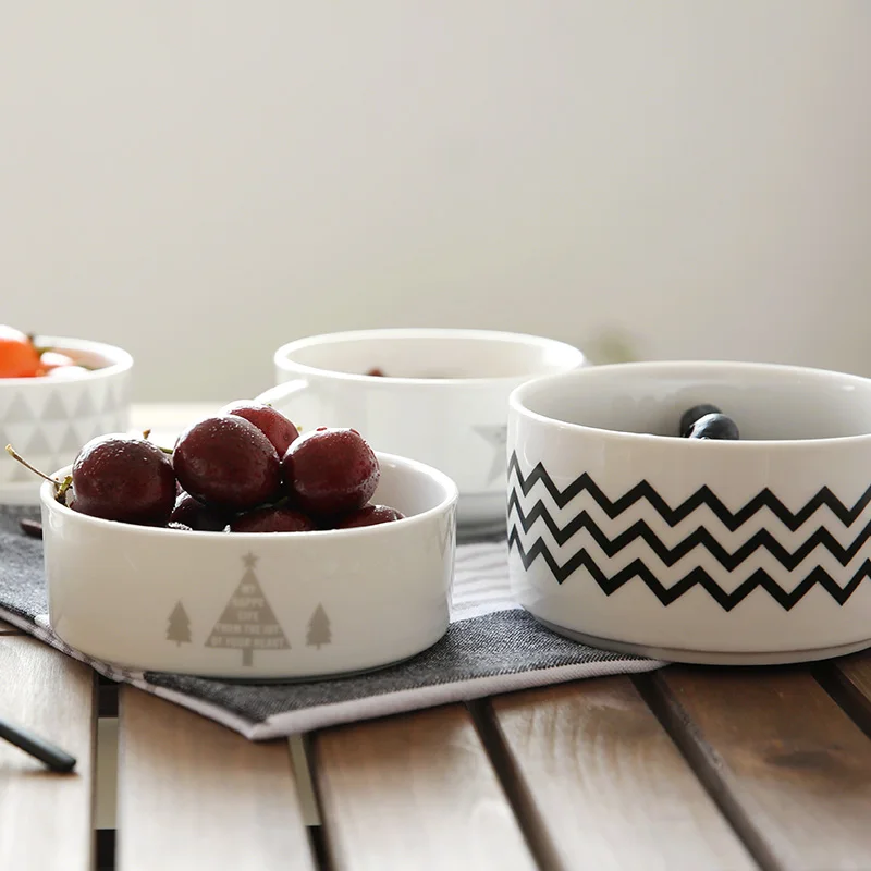 Фирменные керамические миски в европейском стиле маленькая миска для фруктов