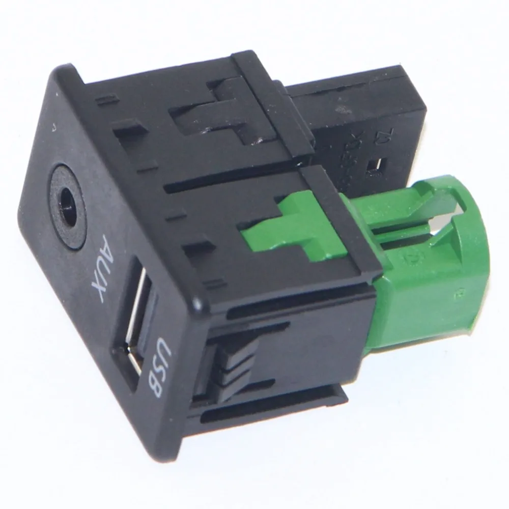 Автомобиль AUX и USB Подключите коммутатор адаптер жгута проводов косичку CC 2009-2013
