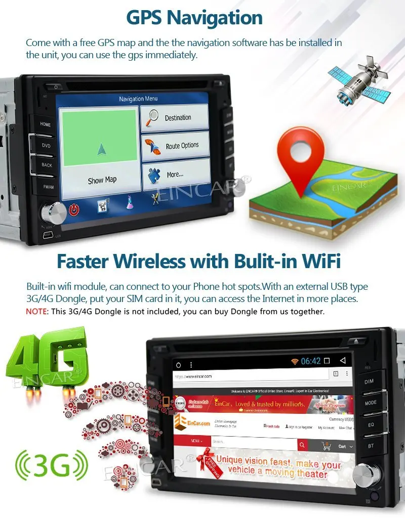 6 2 ''автомобильный dvd плеер Android 7 1 Восьмиядерный автомобильный стерео gps
