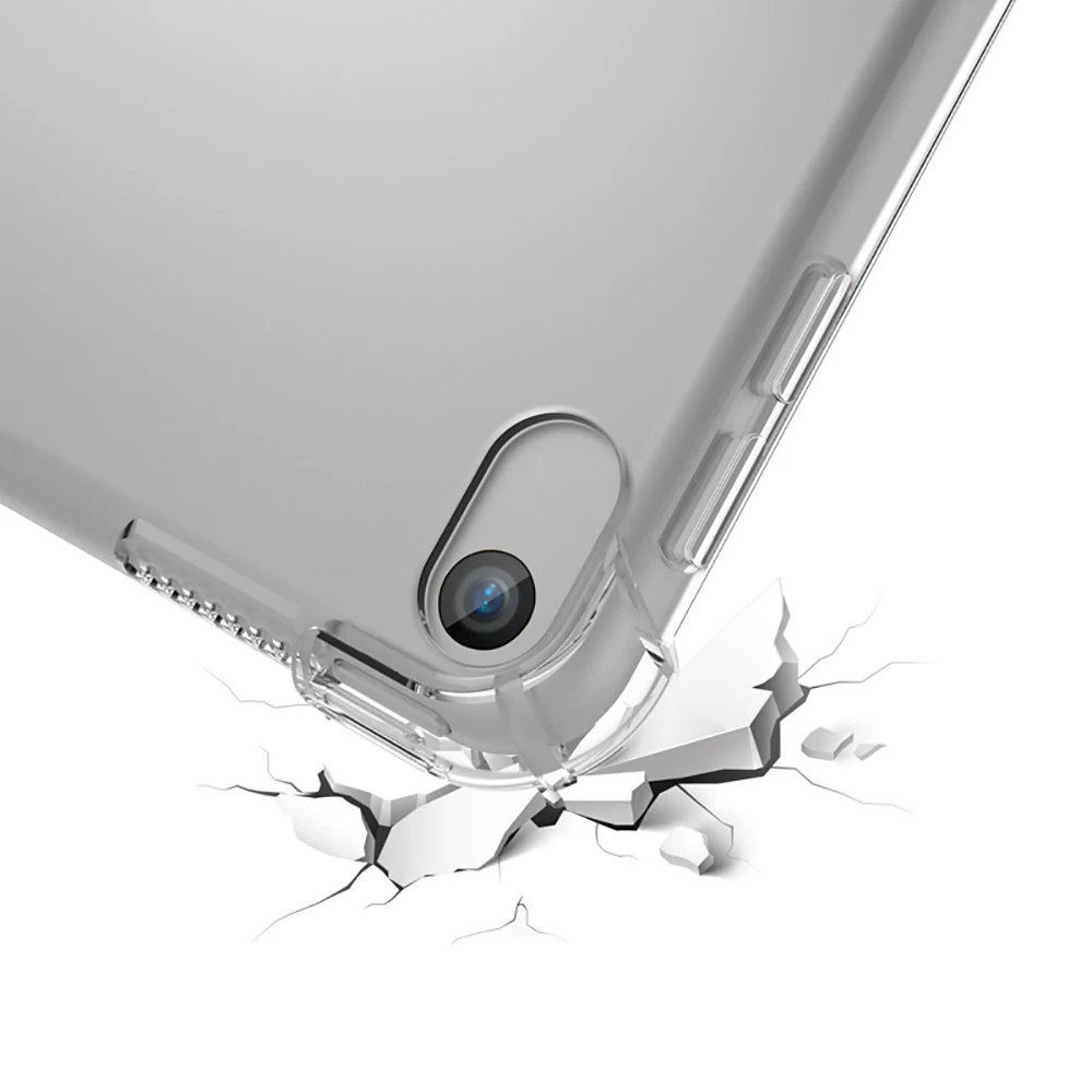 Чехол KAIBASSCE для iPad Pro11 дюймов 2018 2020 мягкий чехол из ТПУ с четырьмя углами защитой