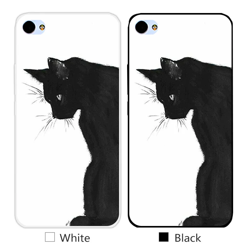 For Meizu U10 Case Soft TPU Silicone Coque U 10 Cover Tiger Design Ultra Thin Meilan 5.0&quot Phone Cases | Мобильные телефоны и