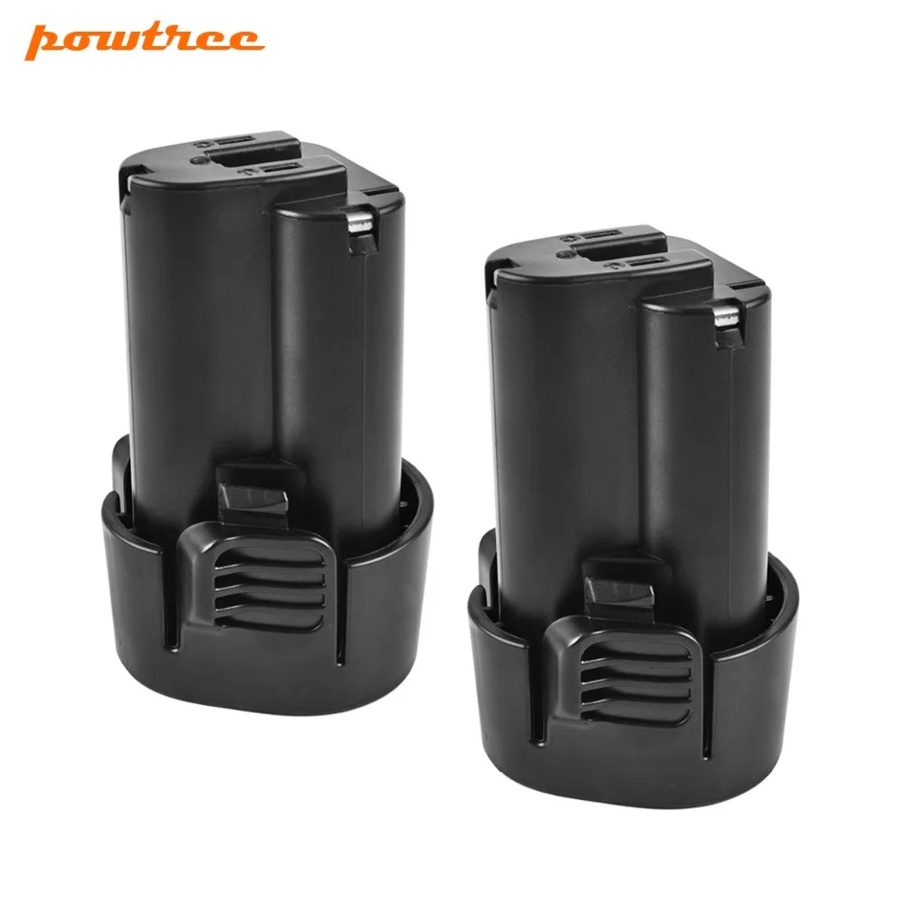 Литий ионная аккумуляторная батарея Powtree 1500 мАч 10 8 В BL1013 для MAKITA BL1014 TD090D TD090DW DF030D