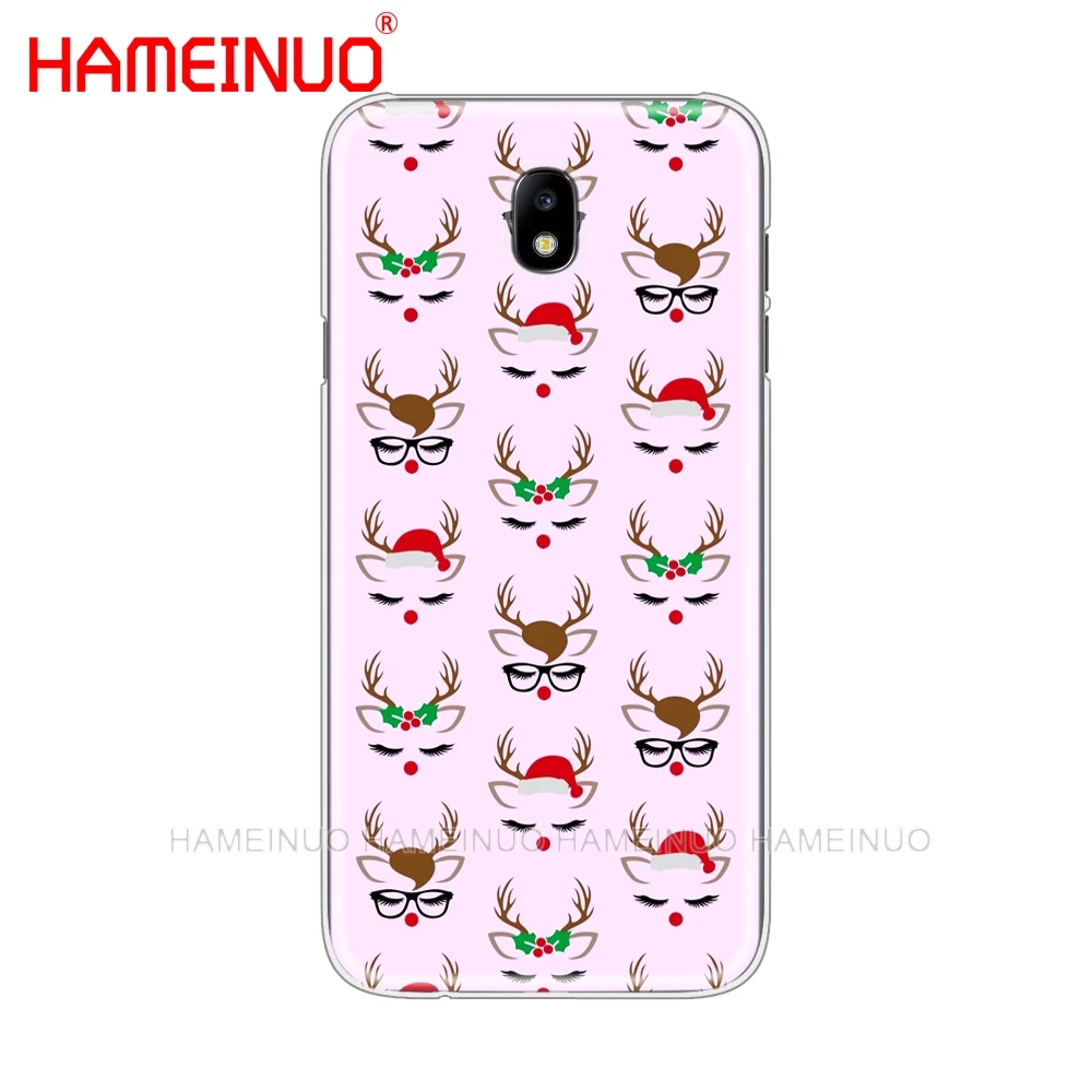 HAMEINUO милый новогодний чехол для телефона с рождественским оленем Samsung Galaxy J3 J5 J7 2017
