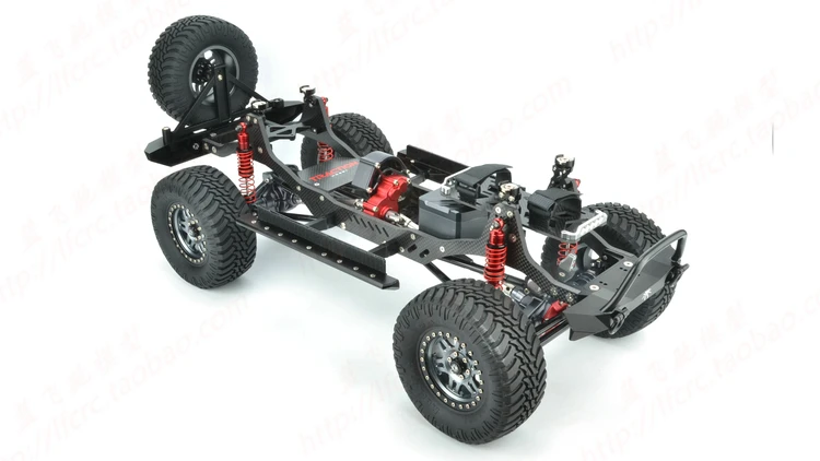 Tractionhobby Founder масштаб 1/8 удаленный 4x4 полностью металлический гусеничный Wrangler Jeep