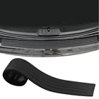 Автомобильный Стайлинг для Skoda Octavia A7 A5 Fabia Superb B6 Yeti Rapid резиновая отделка задний защитный бампер, протектор