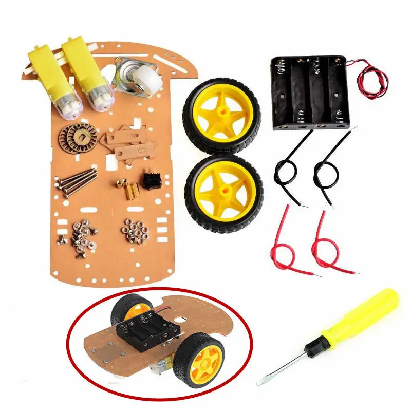 Adeept умный моторный робот автомобильный аккумуляторный ящик комплект шасси