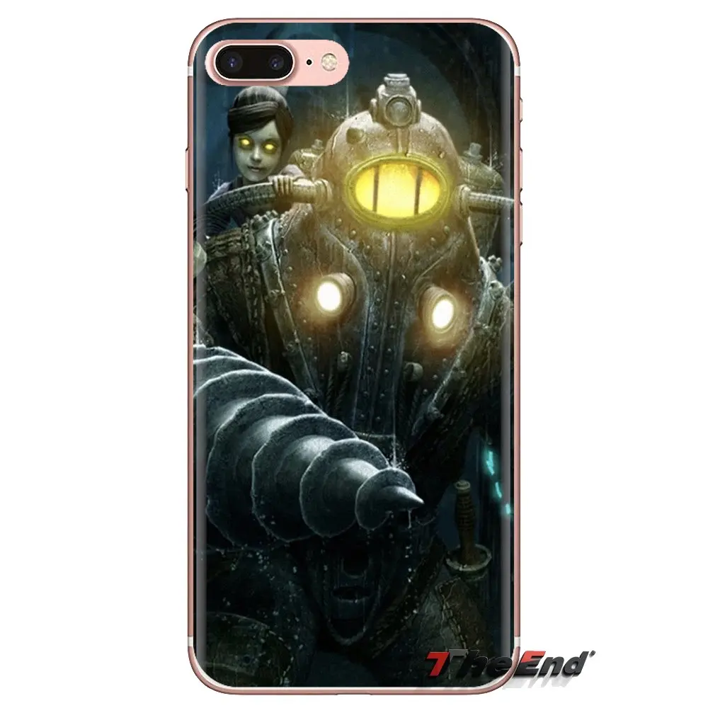 Прозрачный чехол из ТПУ Bioshock Big Daddy для HTC One U11 U12 X9 M7 M8 A9 M10 E9 Plus Desire 630 530 626 628 816 820 830 |