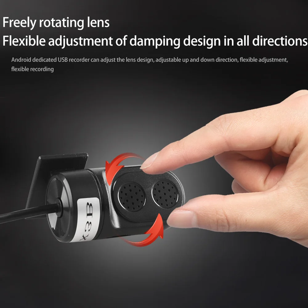 JIUYIN Mini Dash USB камера Автомобильный видеорегистратор HD 170 градусов широкоугольный