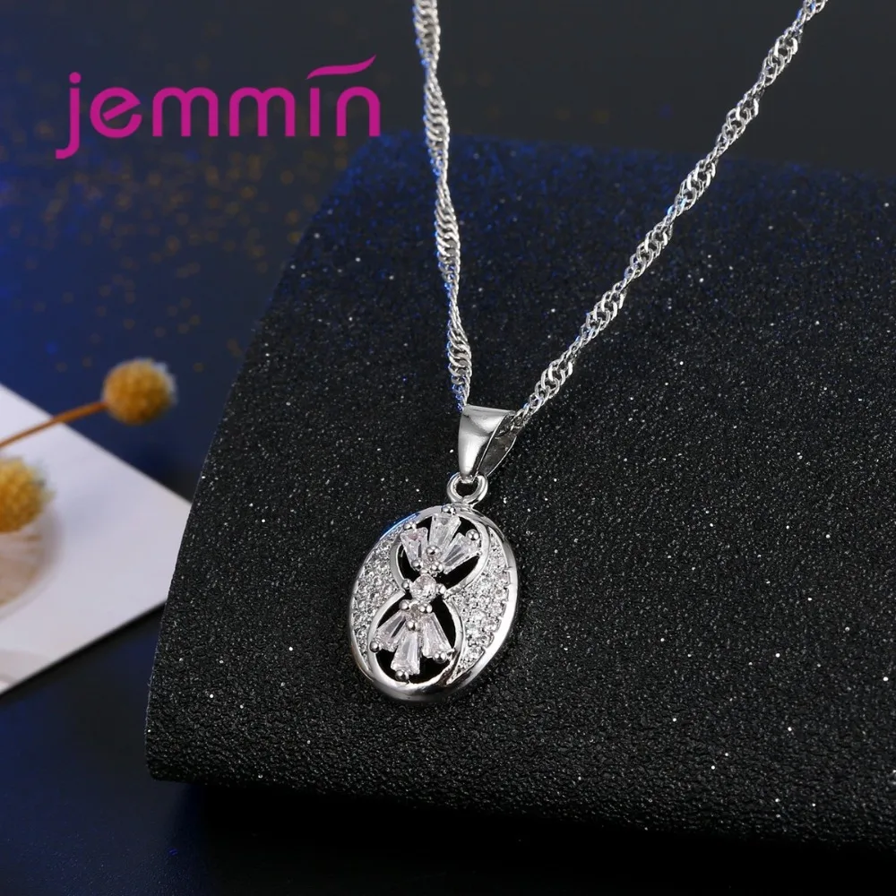 Брендовых винтажных джинсов тонкой 925 стерлингового серебра ювелирные изделия