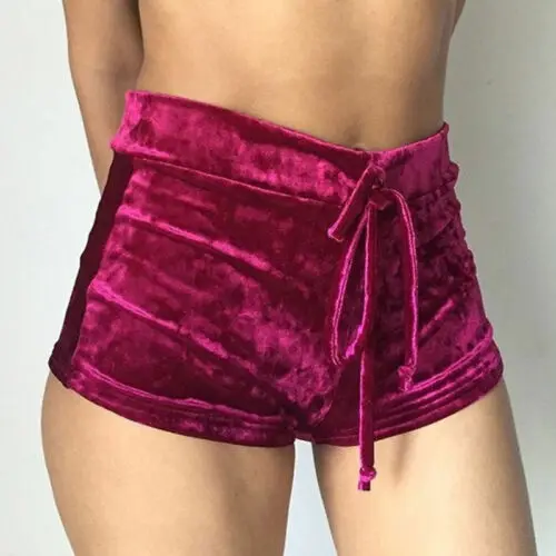 

US Women Sexy Shorts Summer Velvet Beach Casual Spart Yoga Running Gym Hot Pants