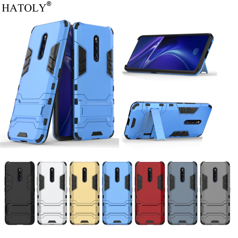 

Cover Vivo X27 Pro Case Rubber Robot Armor PC Shell Protective Hard Back Cover for Vivo X27 Pro Phone Case for Vivo X27 Pro