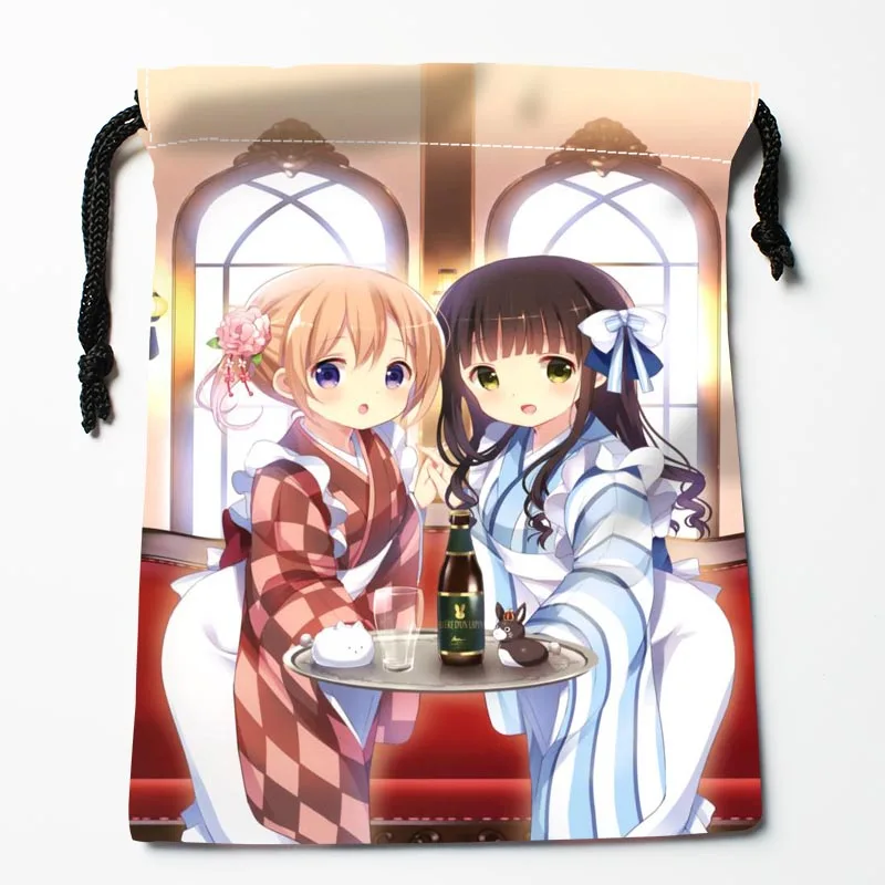 Индивидуальные подарочные пакеты Gochuumon wa Usagi Desu ka с принтом, размер больше 18*22 см, пакеты компрессионного типа (art.: 7abfc6c7f) - 7abfc6c7f