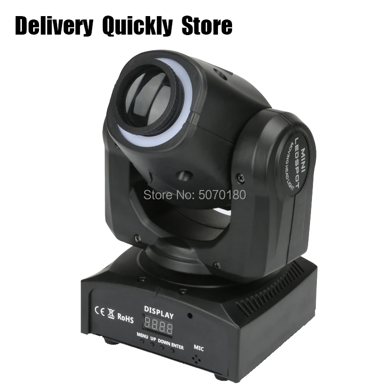 Новое поступление мини Dj Led 30 Вт гобо движущийся светильник с полоской хороший